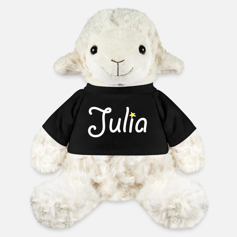 Julia - Mouton en peluche Annika MiniFeet® - noir