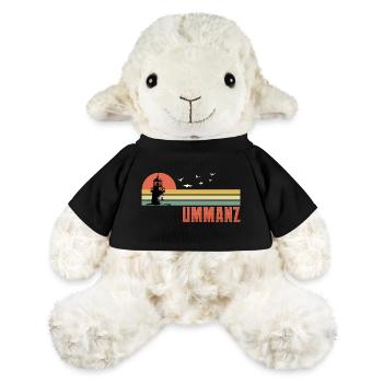 Baltic Sea Holiday ISLAND UMMANZ Souvenier Funny - MiniFeet® Sheep Annika - black - Front