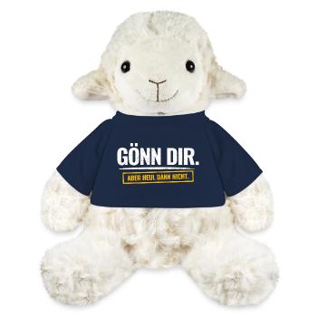Gönn Dir. Aber Heul Dann Nicht. Lustiger Spruch - MiniFeet® Schaf Annika - French Navy - Vorne