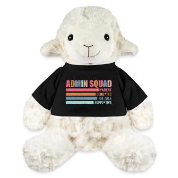 Admin Squad: Patiently Supportive - MiniFeet® Sheep Annika - black - Front