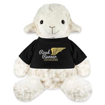 Photo de motard - Mouton en peluche Annika MiniFeet® - noir - Devant