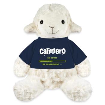 Calimero en cours de chargement - Mouton en peluche Annika MiniFeet® - bleu marine - Devant