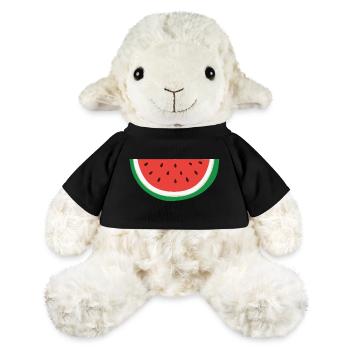 Watermelon- Palestinian symbol - MiniFeet® Sheep Annika - black - Front