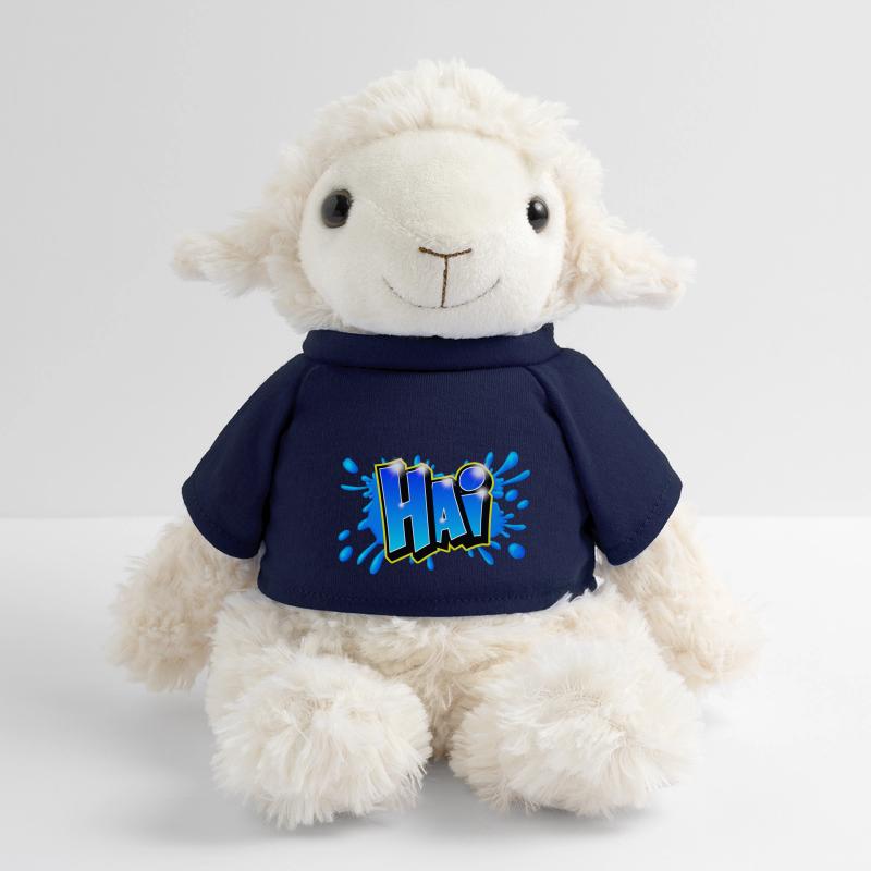 Graffiti name "HAI" Imprimable tout support ! Mouton en peluche Annika MiniFeet®