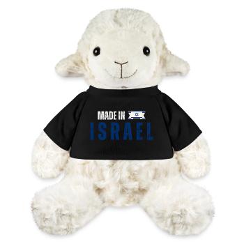 Fabriqué en Israël, fierté israélienne - Mouton en peluche Annika MiniFeet® - noir - Devant