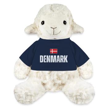 Flag of Denmark, proud Danish - MiniFeet® Sheep Annika - french navy - Front