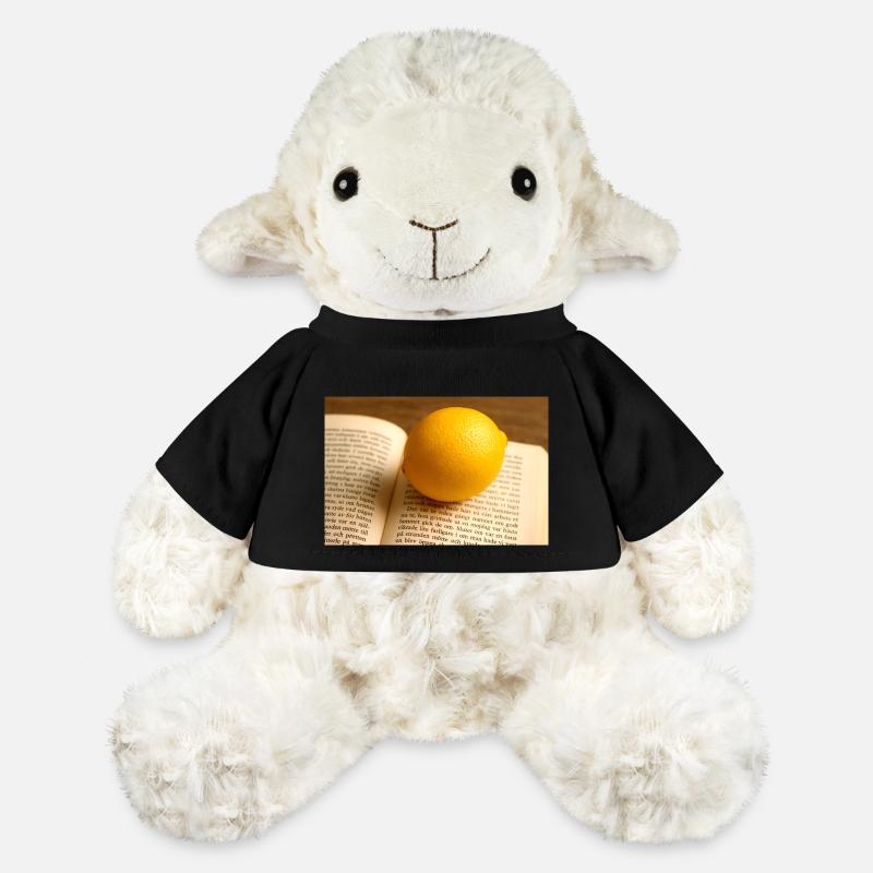 Beech and lemon - MiniFeet® Sheep Annika - black