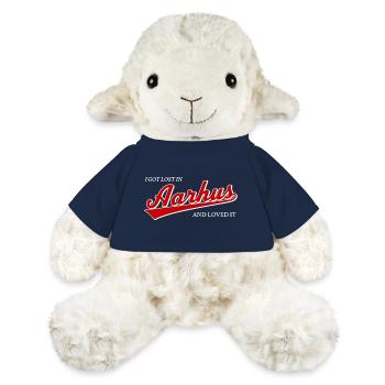Je me suis perdu à Aarhus et j’ai adoré - Travel Denmark - Mouton en peluche Annika MiniFeet® - bleu marine - Devant
