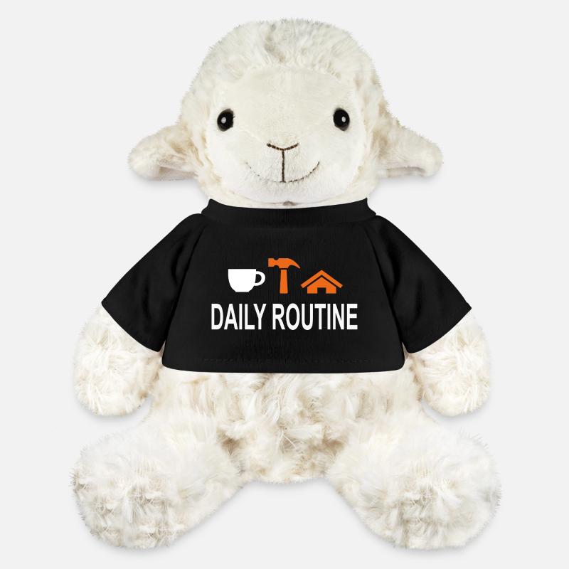 Daily Routine, Daily Routine, Work Can Wait - MiniFeet® Sheep Annika - black