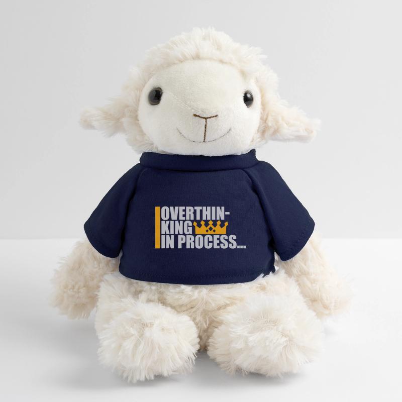 Overthinking In Process Funny Brooding Saying Logo MiniFeet® Sheep Annika