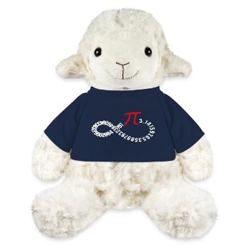 Unendliche Pi-Ziffern Ouroboros - MiniFeet® Schaf Annika - French Navy - Vorne