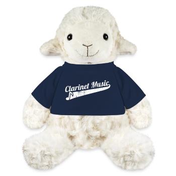 Funny Clarinet Music - MiniFeet® Sheep Annika - french navy - Front