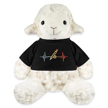 Veterinary Syringe ECG - MiniFeet® Sheep Annika - black - Front