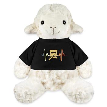 Welder Heart Palpitations Vintage - MiniFeet® Sheep Annika - black - Front
