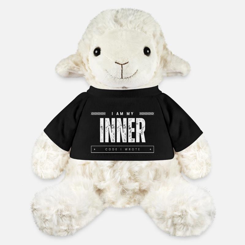 RAPPELEZ-VOUS QUI VOUS ÊTES - Mouton en peluche Annika MiniFeet® - noir