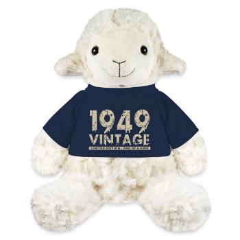 Jahrgang 1949 Bursdag - Unikat - MiniFeet® Schaf Annika - French Navy - Vorne