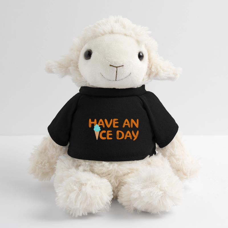 Have a nice Day Eis coole Sprüche Waffel Eiscreme MiniFeet® Schaf Annika