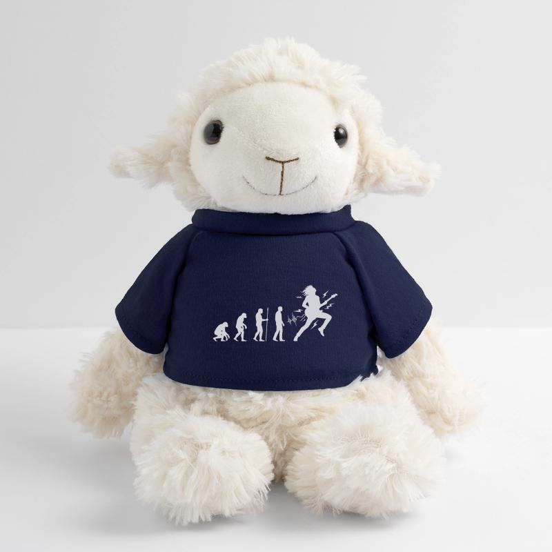 Évolution vers la conception de guitares de musicien rock Mouton en peluche Annika MiniFeet®