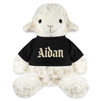 Aidan Gothic Name Design - MiniFeet® Schaf Annika - Schwarz - Vorne