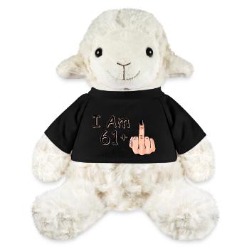 J’ai 62 ans + 1 majeur Je suis 62 ans et plus, - Mouton en peluche Annika MiniFeet® - noir - Devant