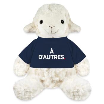 À d’autres - Mouton en peluche Annika MiniFeet® - bleu marine - Devant