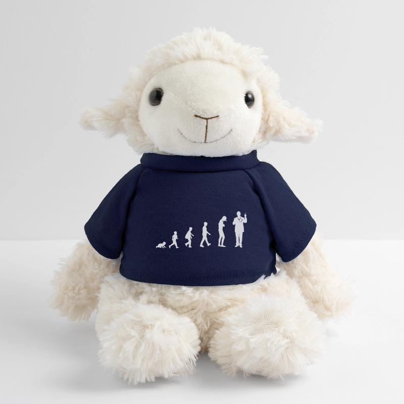 Évolution du bébé au médecin Mouton en peluche Annika MiniFeet®