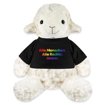 All People All Rights Always Statement - MiniFeet® Sheep Annika - black - Front