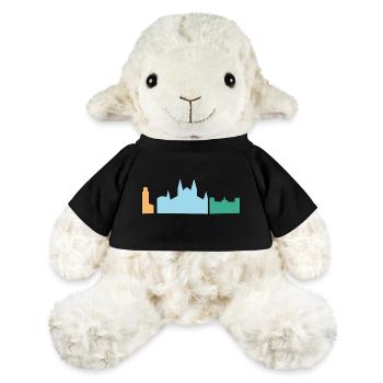 Majorque - Mouton en peluche Annika MiniFeet® - noir - Devant