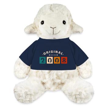 Original 2008 Vintage - Présent D’anniversaire 200 - Mouton en peluche Annika MiniFeet® - bleu marine - Devant