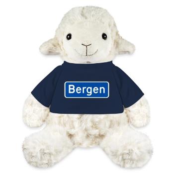 Bergen - Mouton en peluche Annika MiniFeet® - bleu marine - Devant