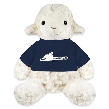 Lumberjack Motif with Axe Silhouette - MiniFeet® Sheep Annika - french navy - Front