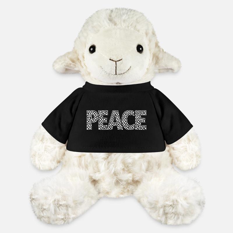 PEACE in Points Mosaic - MiniFeet® Sheep Annika - black