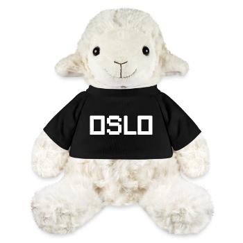 OSLO, Norvège, Norvège - Mouton en peluche Annika MiniFeet® - noir - Devant