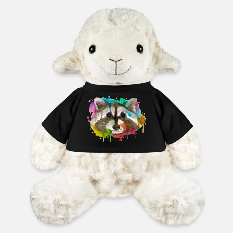 Waschbär - MiniFeet® Schaf Annika - Schwarz