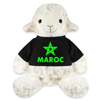 Maroc - Mouton en peluche Annika MiniFeet® - noir - Devant
