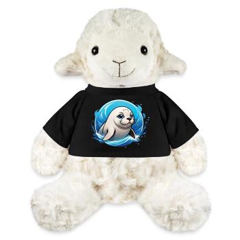 Seal in the water - MiniFeet® Sheep Annika - black - Front