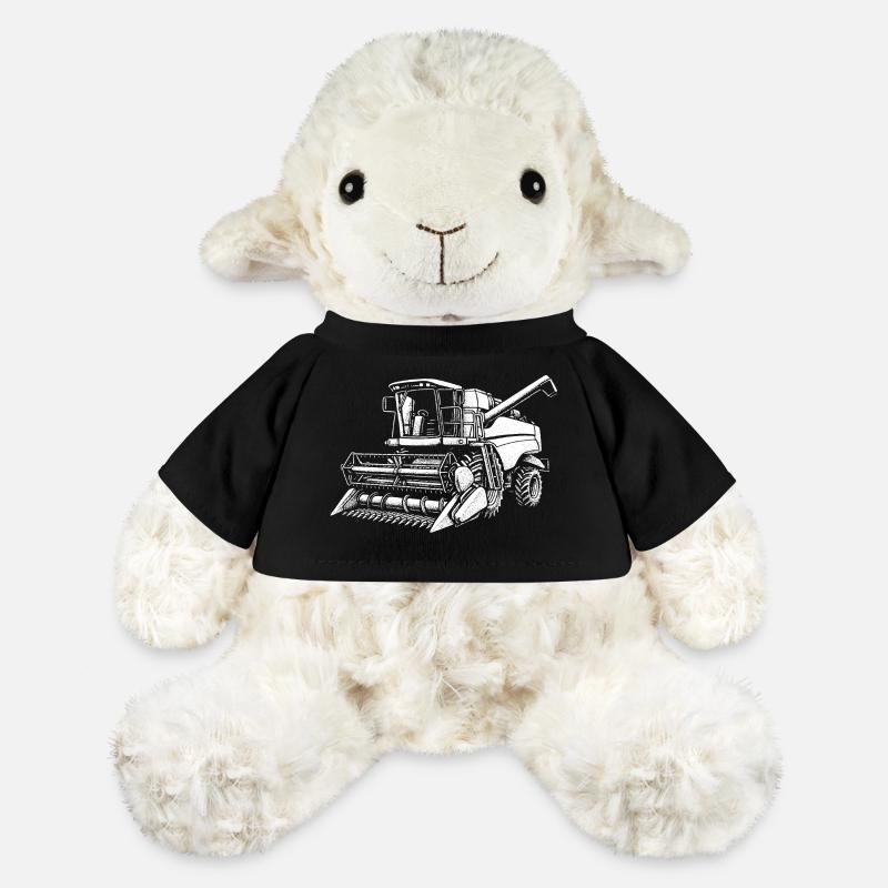 Géant des moissons en tournée - Mouton en peluche Annika MiniFeet® - noir