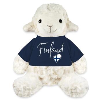 I love Finland, made in Finland - MiniFeet® Sheep Annika - french navy - Front