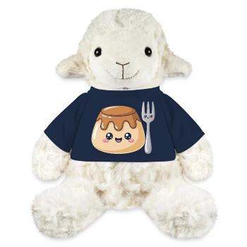 Pudding with fork - MiniFeet® Sheep Annika - french navy - Front