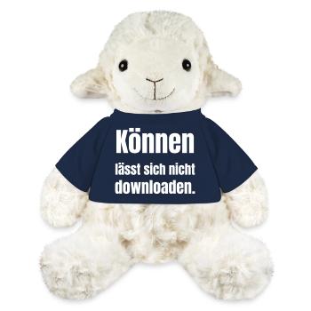 Konen ne peut pas être téléchargé - Mouton en peluche Annika MiniFeet® - bleu marine - Devant