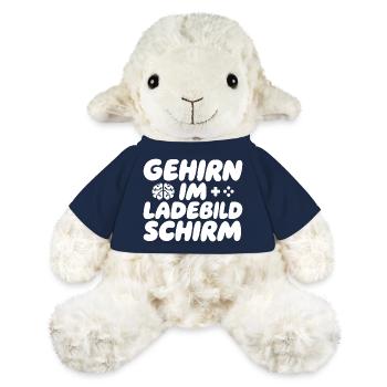 Brain in the loading screen - MiniFeet® Sheep Annika - french navy - Front