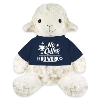 No Coffee No Work - MiniFeet® Schaf Annika - French Navy - Vorne