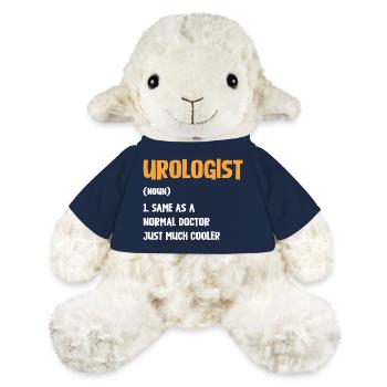 Urologist Humor Shirt - MiniFeet® Sheep Annika - french navy - Front
