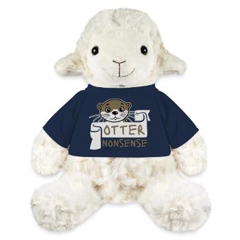 Otter Nonsense Lustig Wortspiel Otter Liebe Spruch - MiniFeet® Schaf Annika - French Navy - Vorne