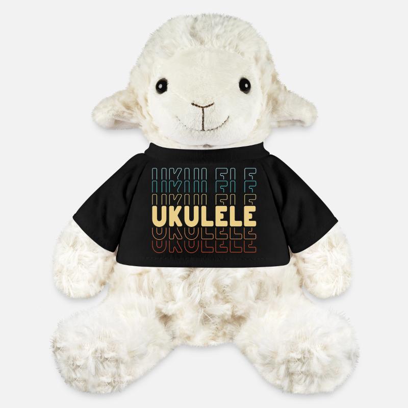 Ukulele typography - MiniFeet® Schaf Annika - Schwarz