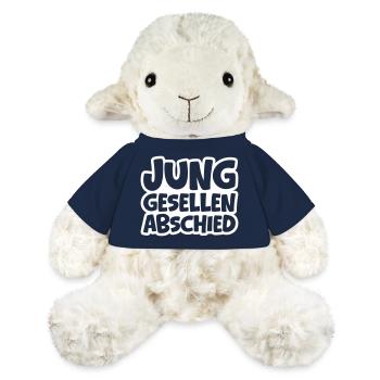 Enterrement de vie de garçon - Mouton en peluche Annika MiniFeet® - bleu marine - Devant