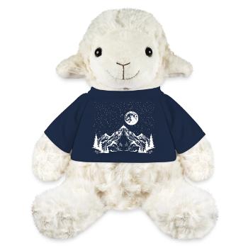 Moonlit Mountain Silhouette - MiniFeet® Sheep Annika - french navy - Front