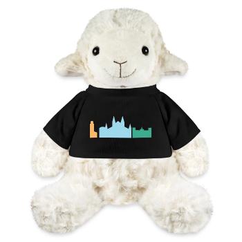 Majorque - Mouton en peluche Annika MiniFeet® - noir - Devant