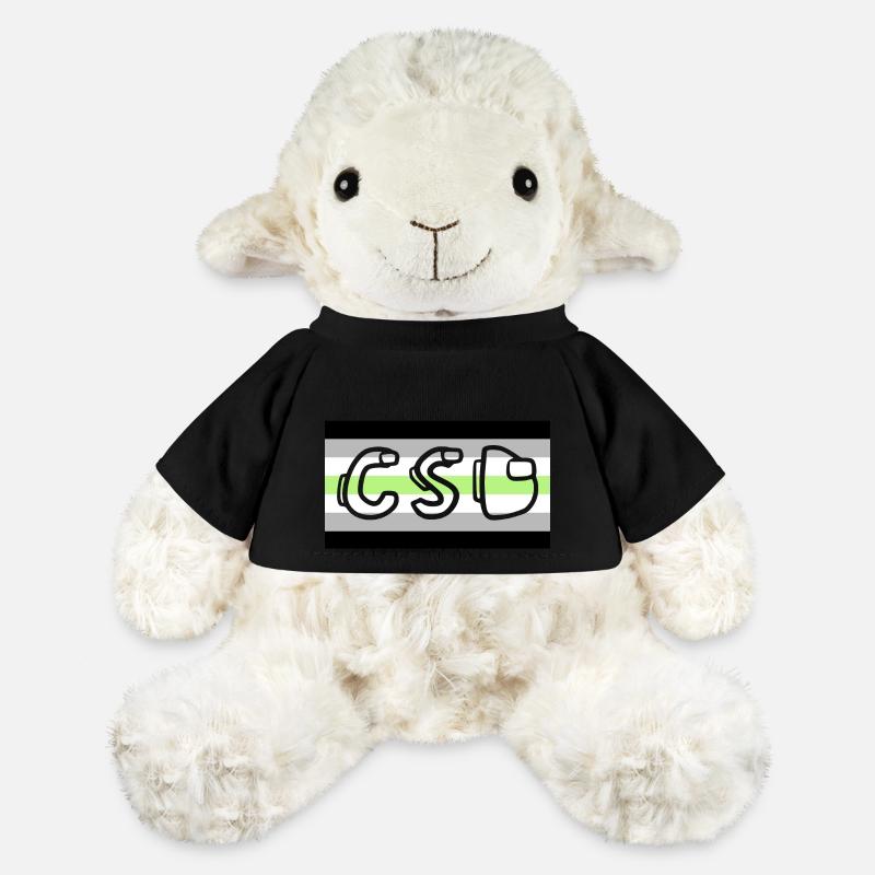 agender pride csd - MiniFeet® Schaf Annika - Schwarz