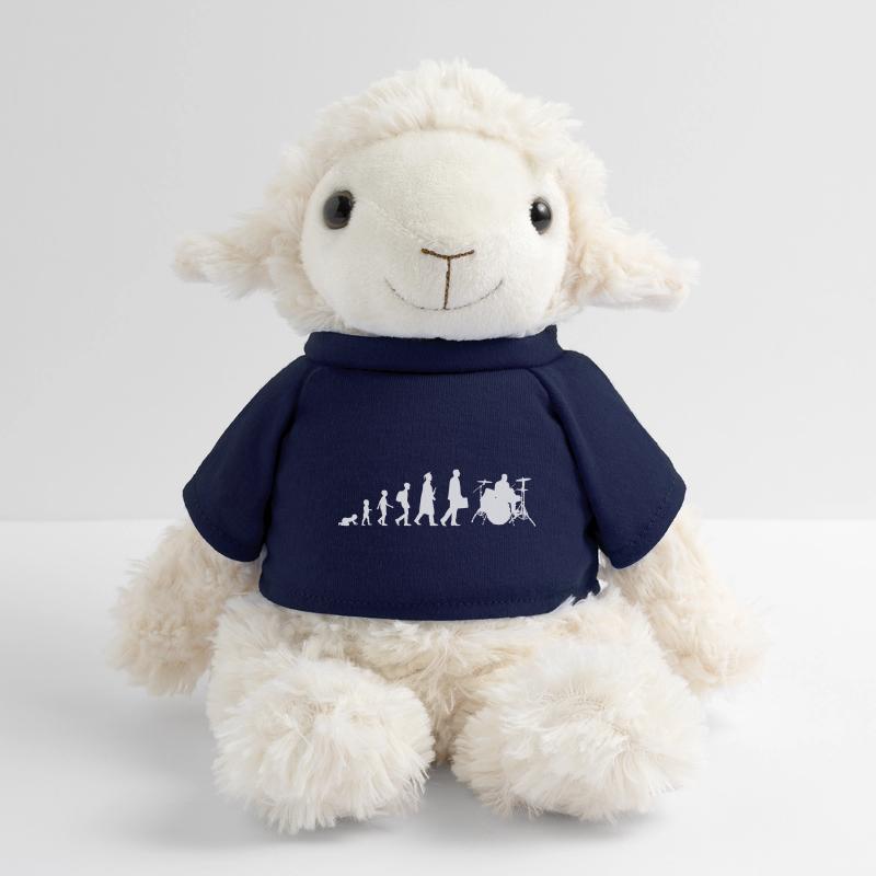 Évolution du batteur Mouton en peluche Annika MiniFeet®